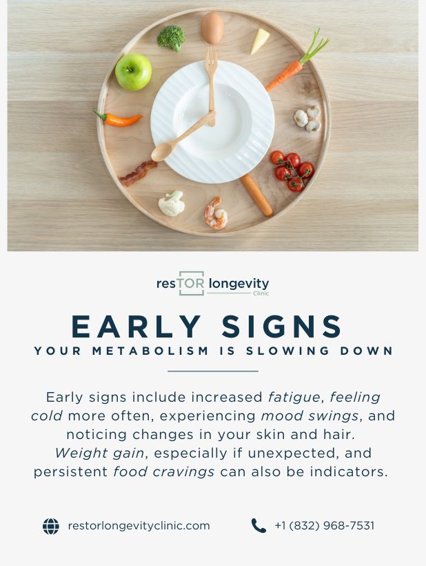 Early Signs Your Metabolism Is Slowing Down