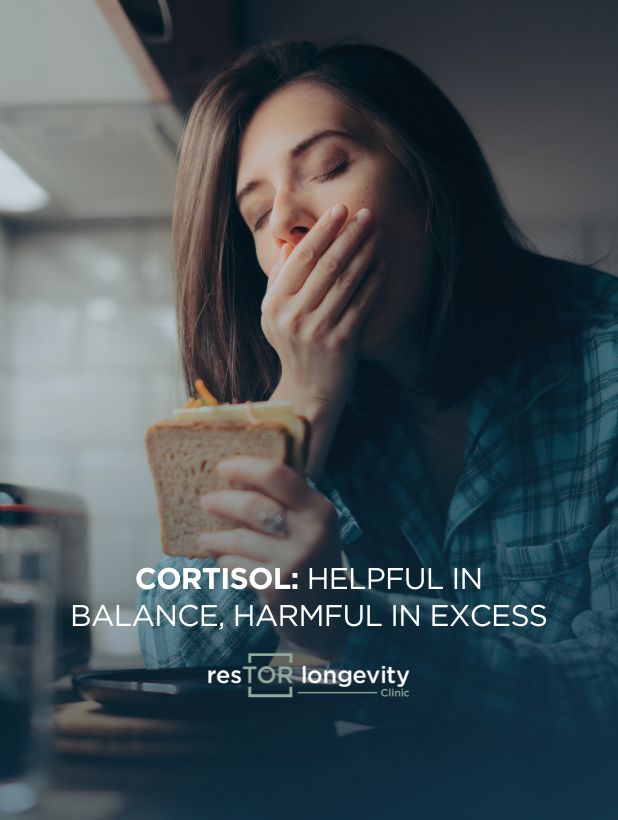 Cortisol: Helpful in Balance, Harmful in Excess