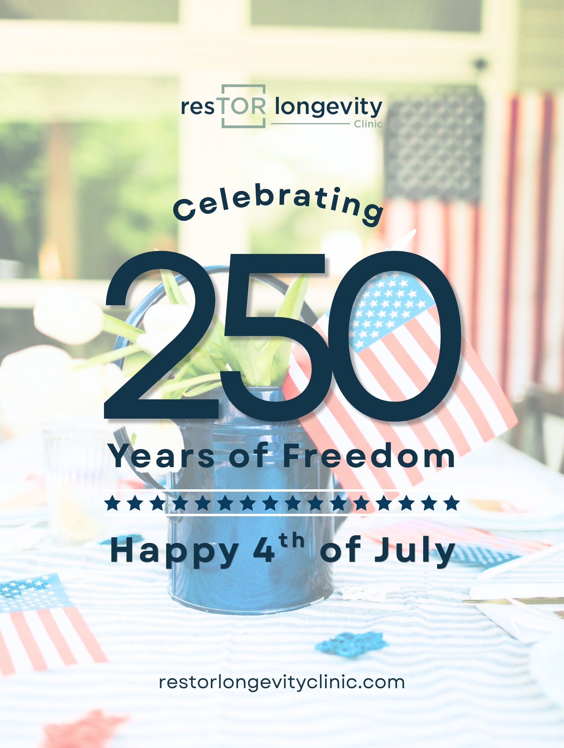Happy 4th of July from resTOR Longevity Clinic