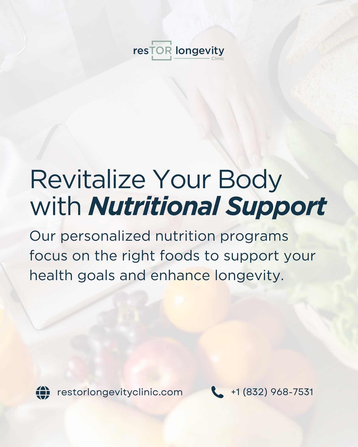 Revitalize Your Body With Nutritional Support