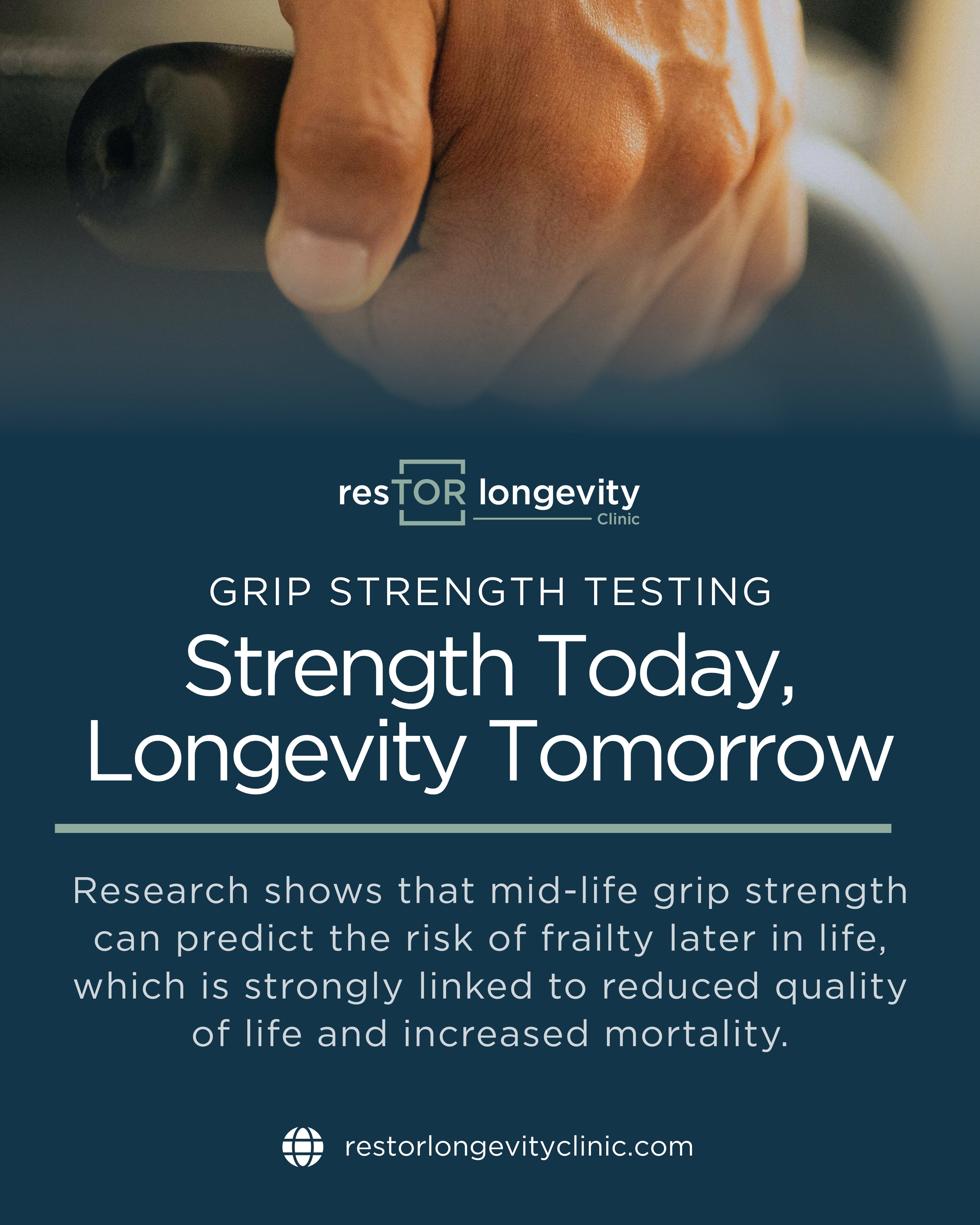 Grip Strength Testing for Longevity in Houston TX