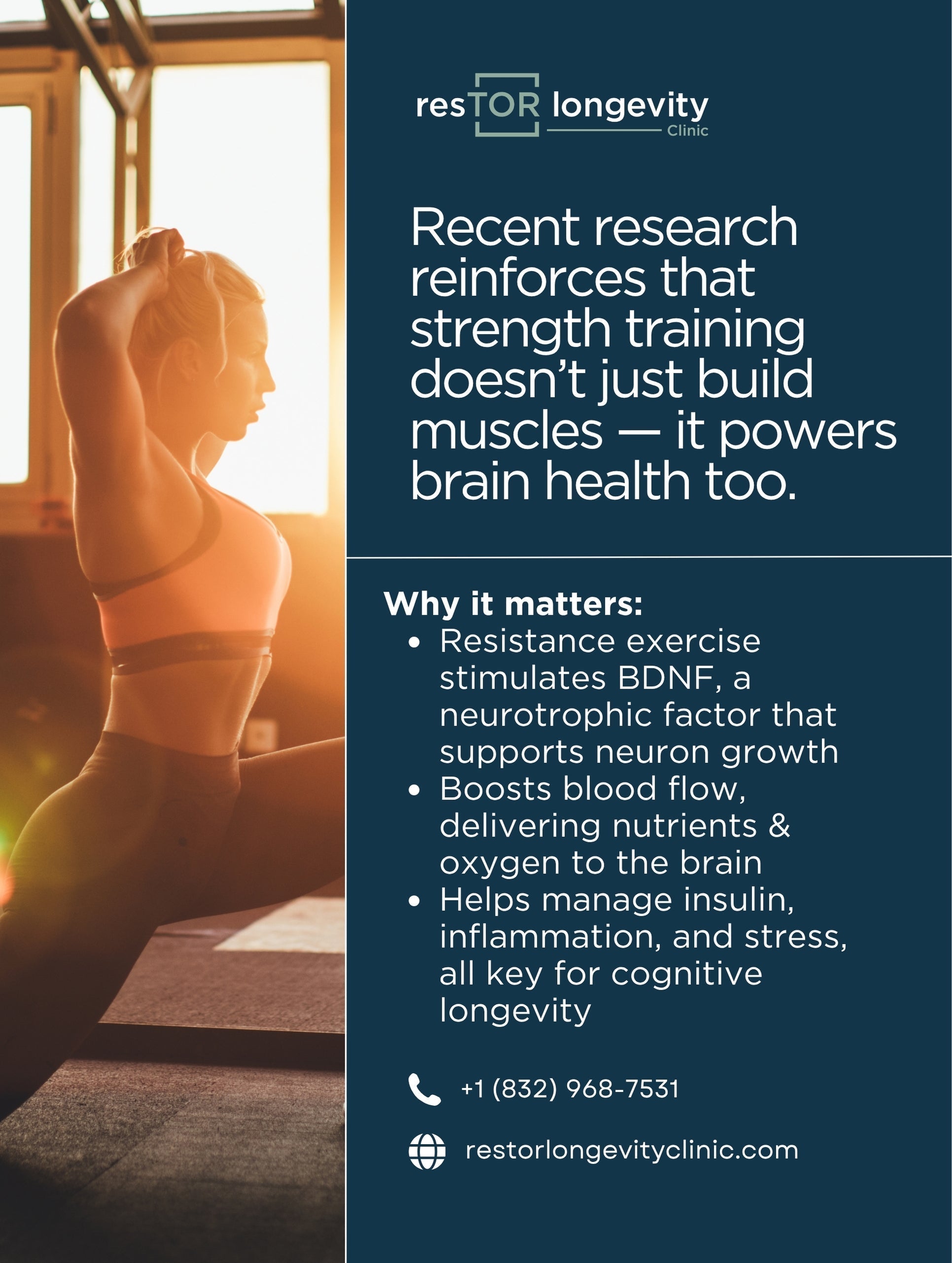 Resistance Training for Brain Health & Longevity | Houston, Texas