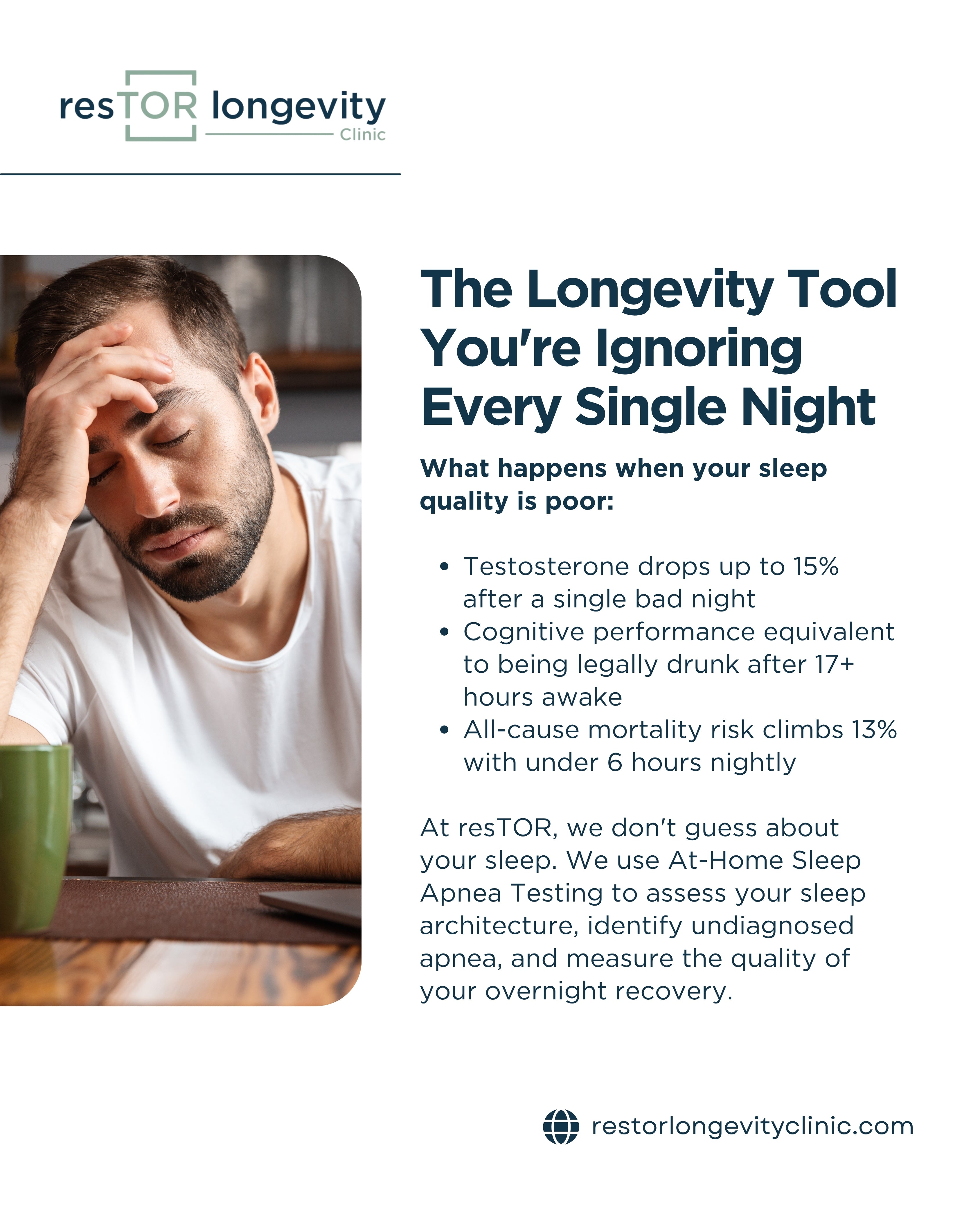 Sleep and Longevity: Why Quality Sleep Matters | resTOR Longevity, Houston