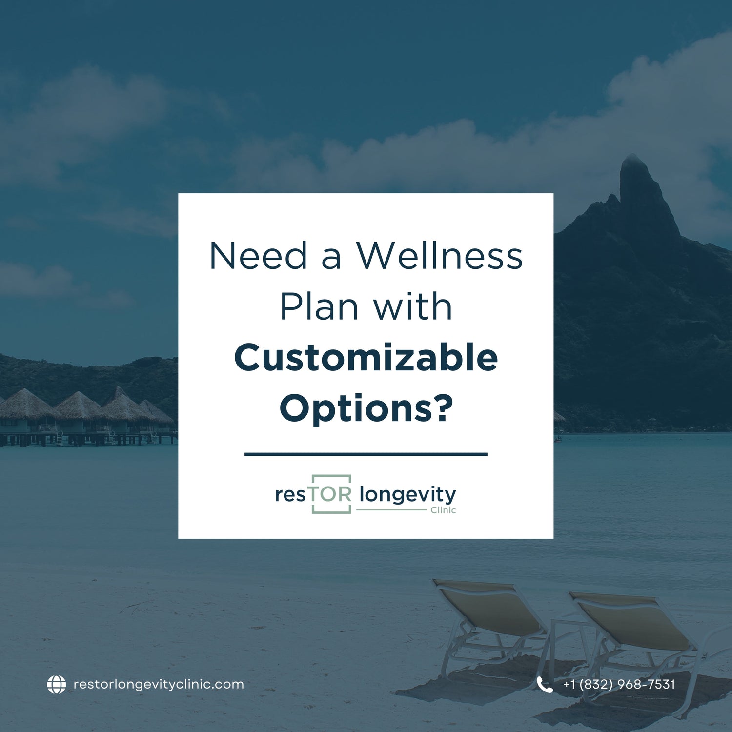 Wellness Plan with Customizable Options