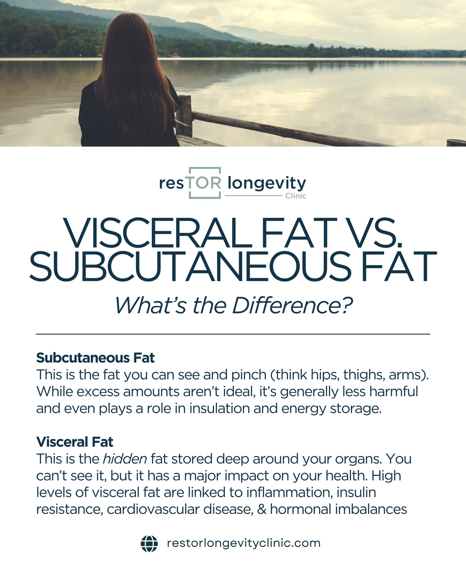 Woman staring into distance thinking. Representing fat loss care at resTOR longevity Clinic in Houston, TX